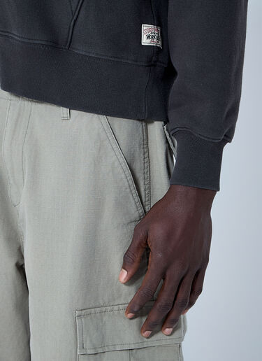 Stüssy Hooded Zip-Up Sweatshirt Black sts0160011