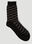 7 Moncler FRGMT Hiroshi Fujiwara BB Monogram Socks Multicolour mfr0351002