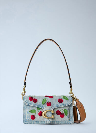 Tabby Shoulder Bag 20 With Cherry Embroidery Coach Tabby Shoulder Bag 20 With Cherry Embroidery Blue coa0264026