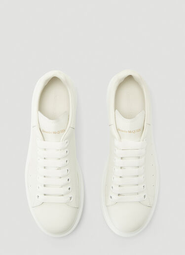 Alexander McQueen 皮革运动鞋 白 amq0142031