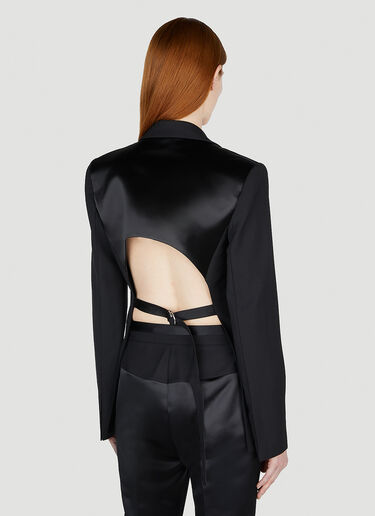 Helmut Lang Cut Out Blazer Black hlm0251001