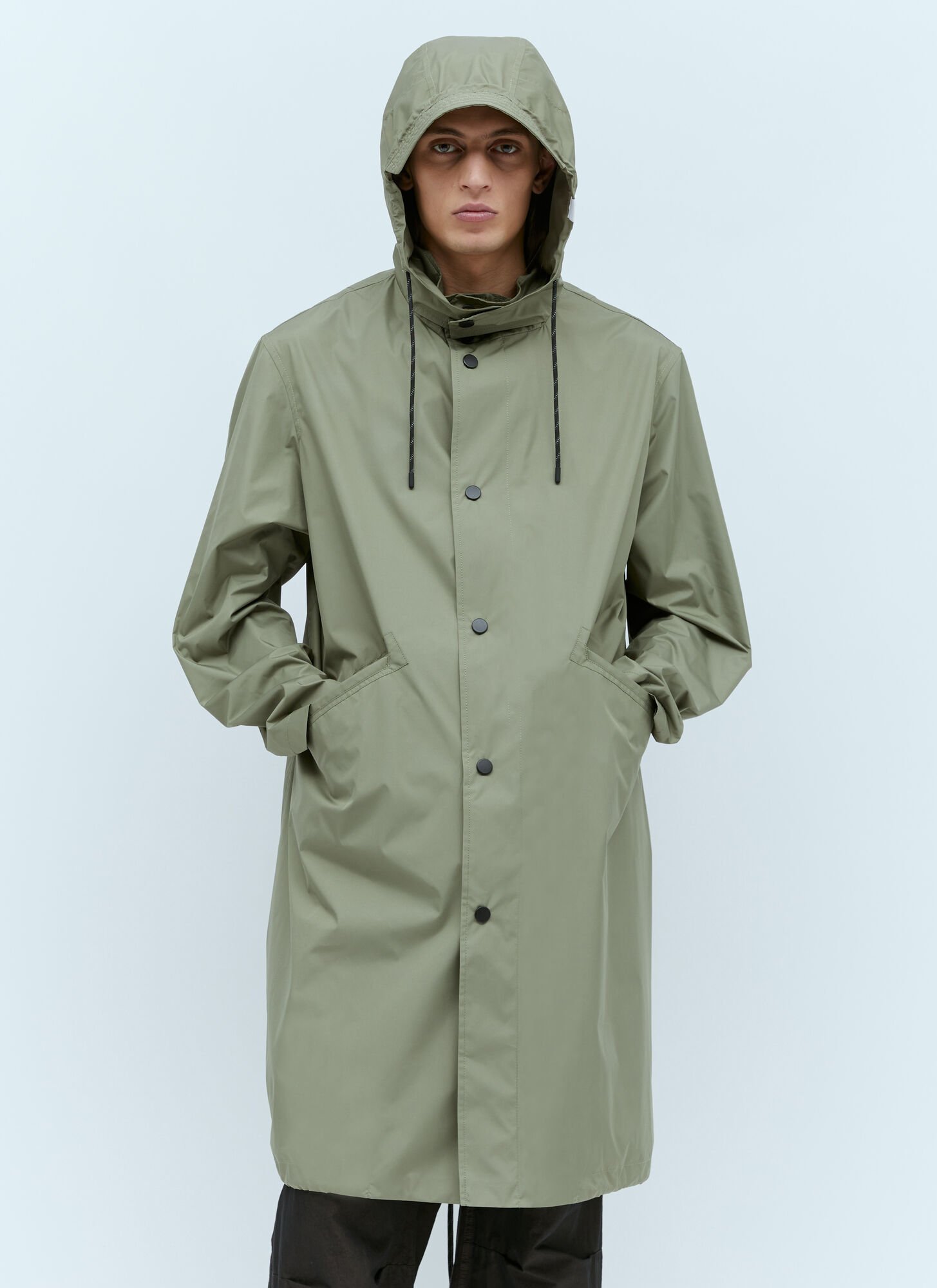 Shop Apc Antonny Parka In Khaki