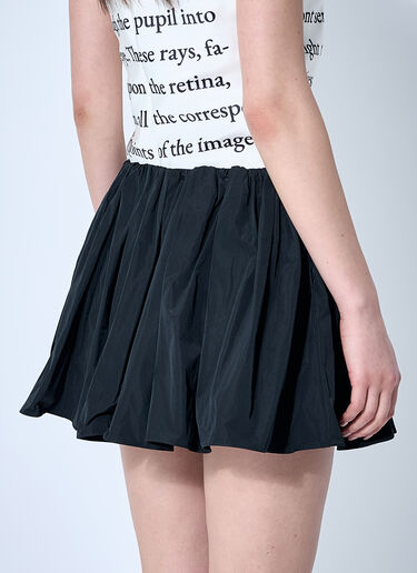 JW Anderson Gathered Skort Black jwa0260003