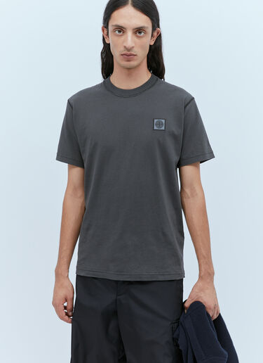 Logo Patch T-Shirt Stone Island Logo Patch T-Shirt Black sto0154075