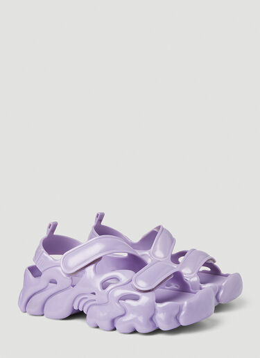 Collina Strada x Melissa Puff Sandals Lilac cst0251014