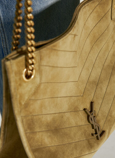 Saint Laurent Nikki Shopping Bag Khaki sla0254100