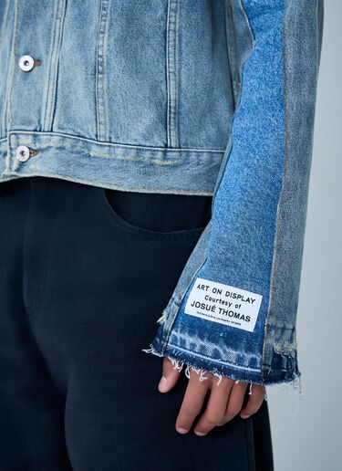 Gallery Dept. Panelled Denim Jacket Blue gdp0162063