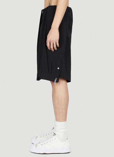 Maison Mihara Yasuhiro Mixed Shirts Easy Shorts Black mmy0152004