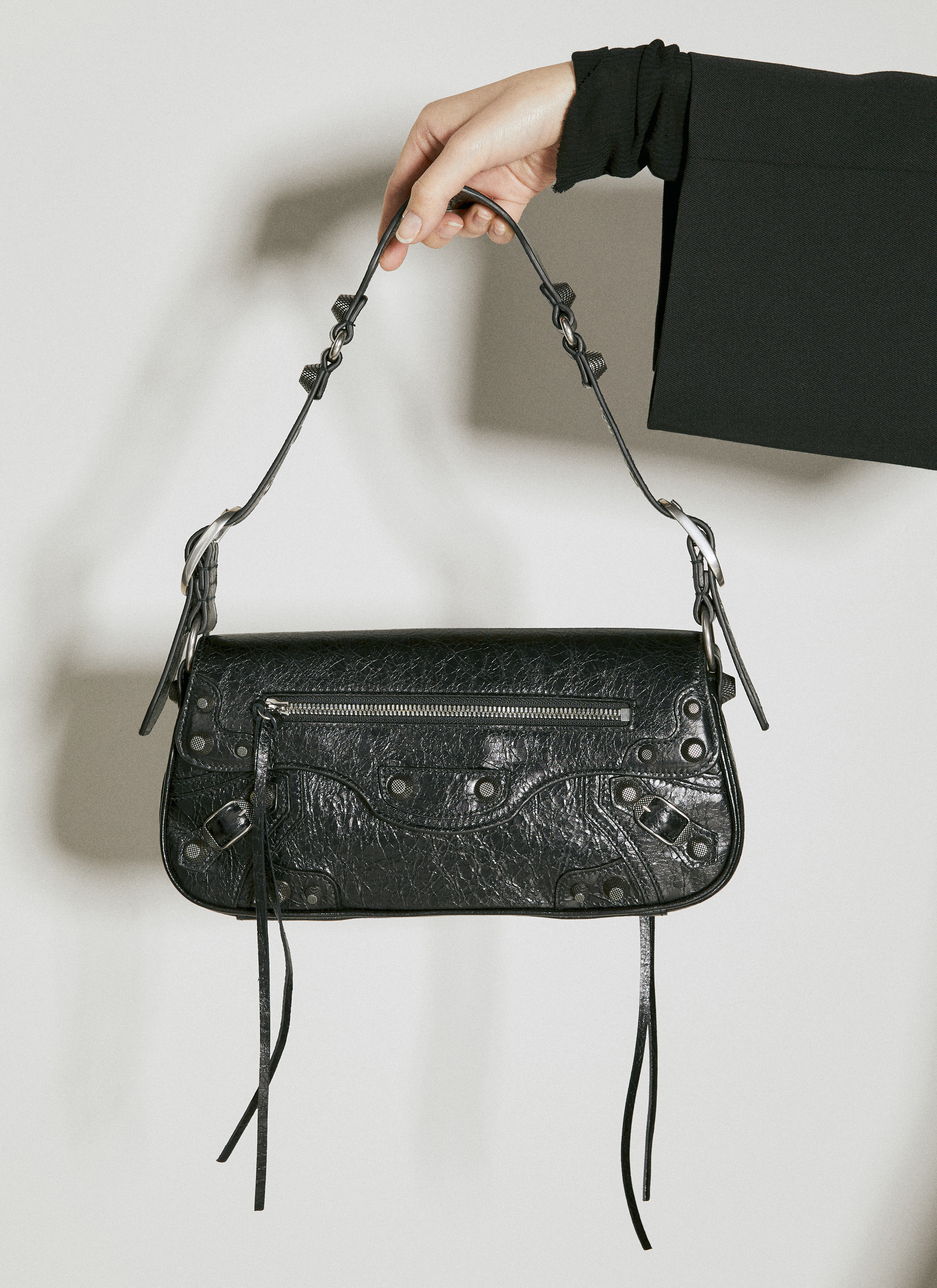 Balenciaga Women s Le Cagole Small Sling Shoulder Bag in Black LN CC