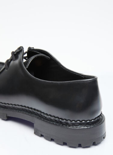 Saint Laurent Ponyhair Leather Loafers Black sla0156020