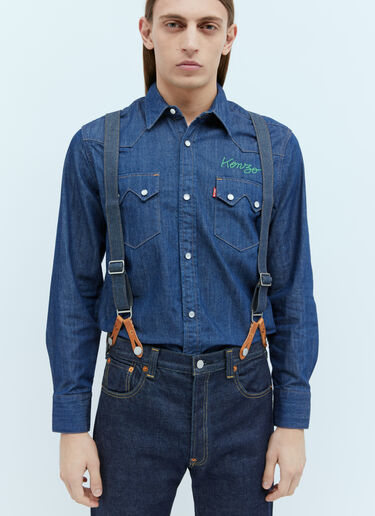 Kenzo x Levi's 501 1933 Suspender Jeans Blue klv0156001