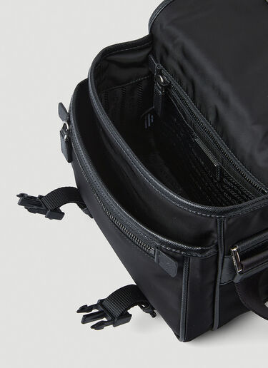 Prada Re-Nylon Messenger Crossbody Bag Black pra0149051