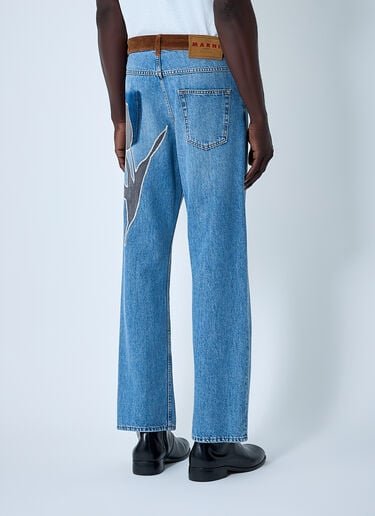 Jeans With Velvet Belt Marni Jeans With Velvet Belt Denim mni0162005
