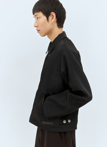Stüssy 클럽 집업 재킷 블랙 sts0157002