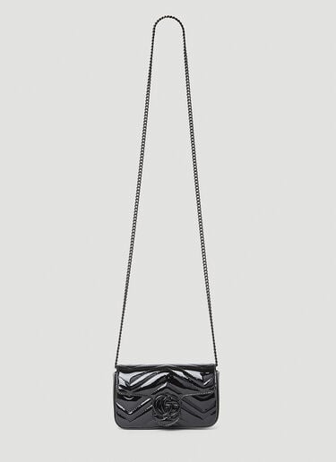 Gucci GG Marmont Super Mini Shoulder Bag Black guc0253258