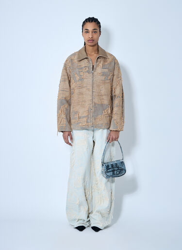 Diesel D-Ivar-Fsg Jacket Beige dsl0260009