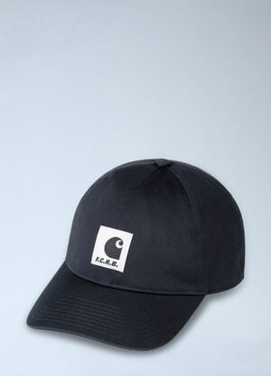 Carhartt WIP x F.C.Real Bristol Logo Patch Baseball Cap Blue wip0364005