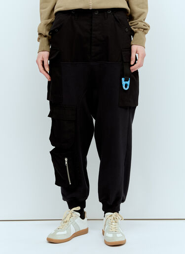 Space Available Recyling Cargo Pants Black spa0354016