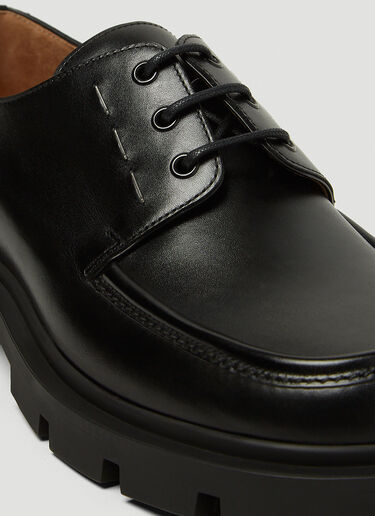 Maison Margiela Track Sole Derby Shoes Black mla0147049