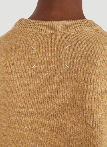 Maison Margiela Classic Sweater Beige mla0247041