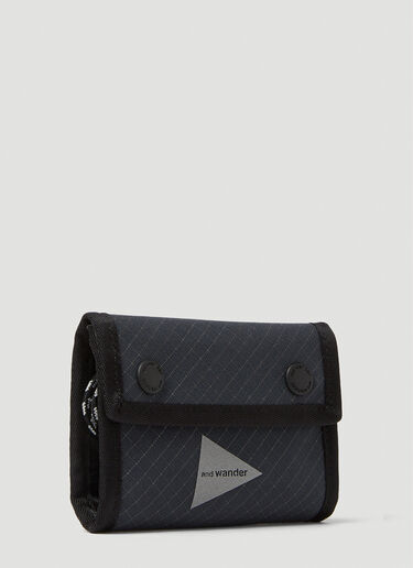 And Wander Reflective Wallet Black anw0146037