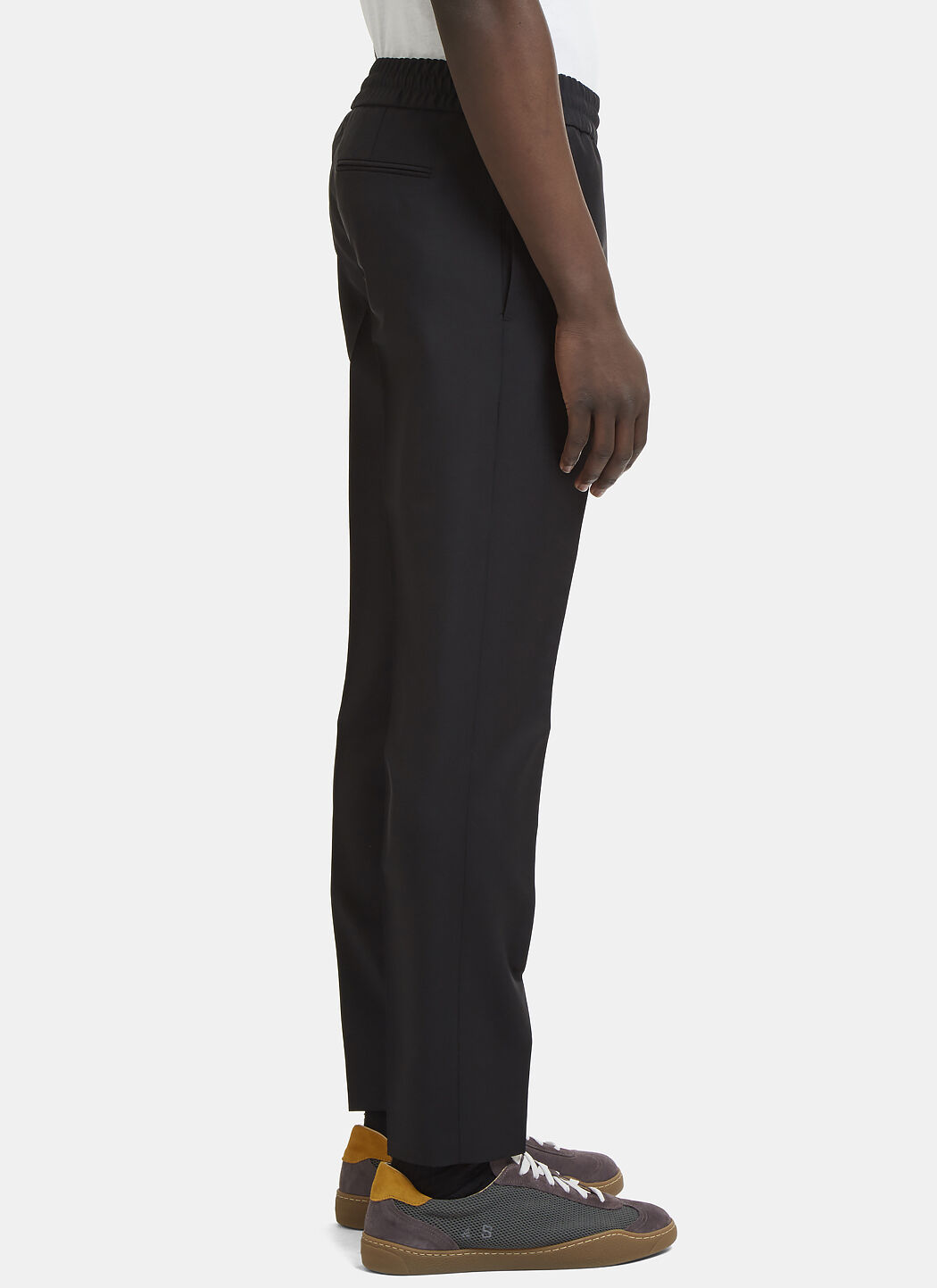 Acne Studios Men's Ryder Elasticated Suiting Pants in Black | LN-CC®