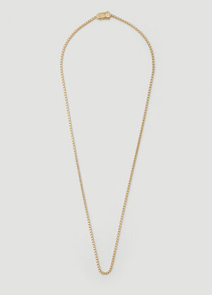 Tom Wood Square Chain Necklace Gold tmw0355009