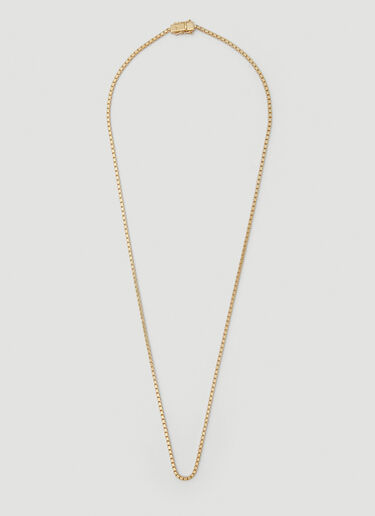 Tom Wood Square Chain Necklace Gold tmw0349014
