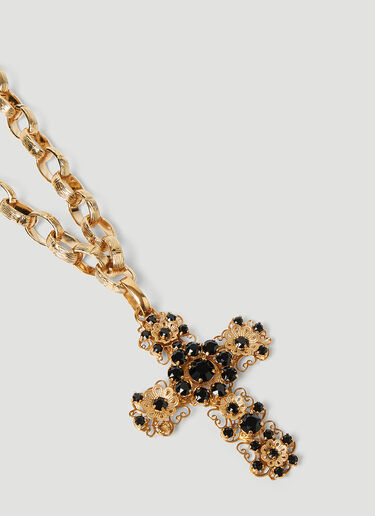 Kim Filigree Cross Necklace Dolce & Gabbana Kim Filigree Cross Necklace Gold dol0252027