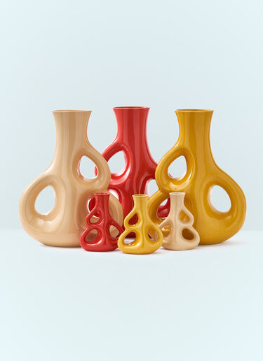 POLSPOTTEN Three Ears Vase Beige wps0691485