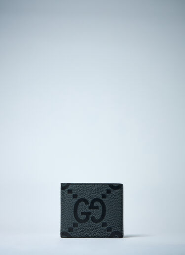 Gucci Maxi GG Bi-Fold Wallet Black guc0159091