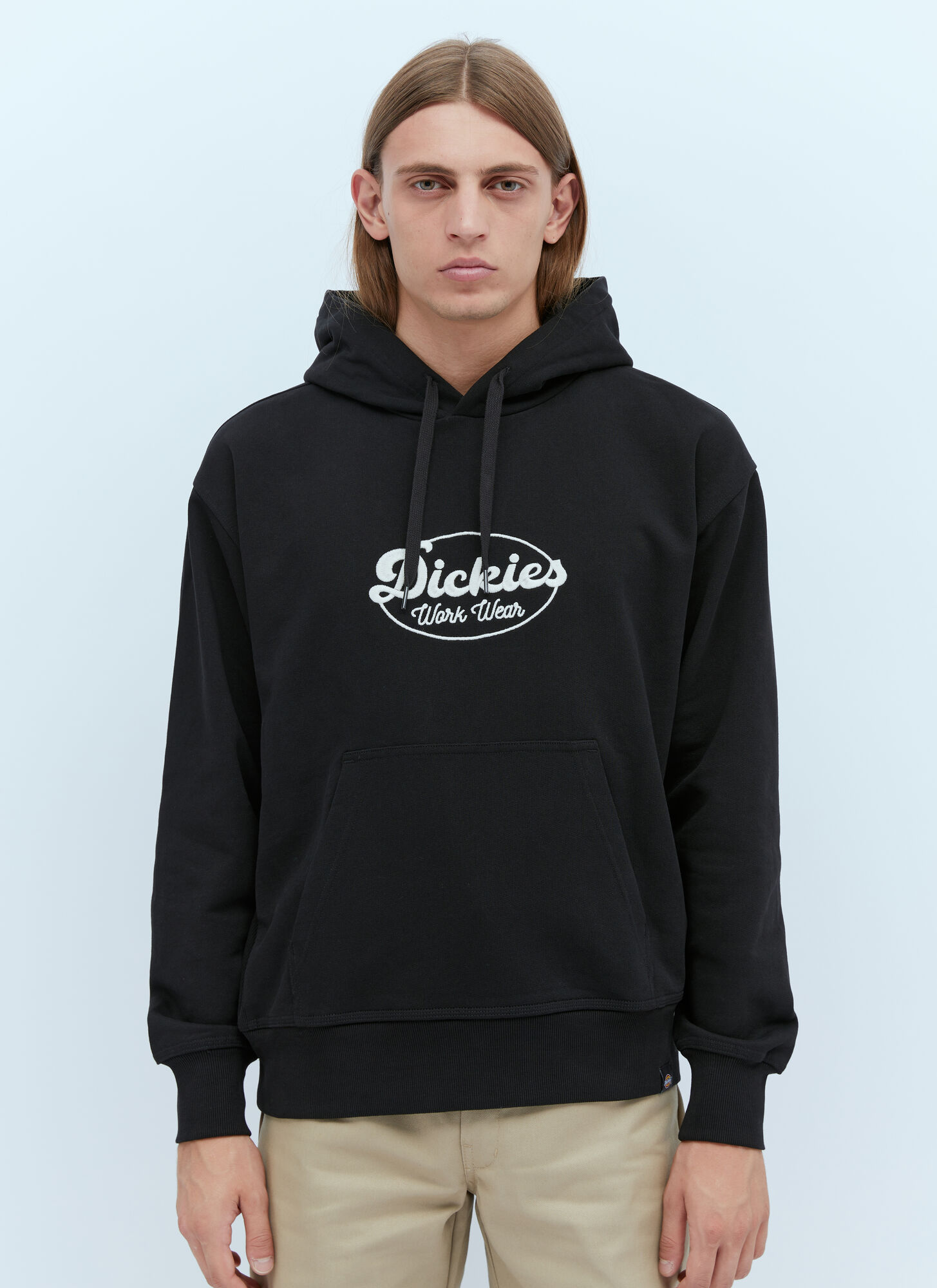 Shop Dickies Gridley Hooded Sweatshirt In Black