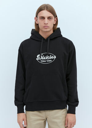 Dickies Gridley フード付きスウェットシャツ ブラック dks0154013