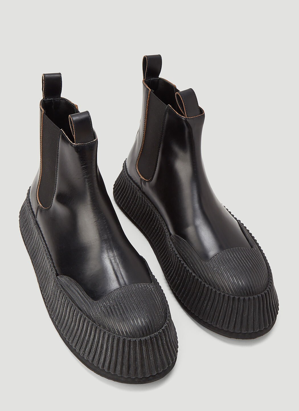 Jil Sander Antick 999 Ankle Boots in Black | LN-CC