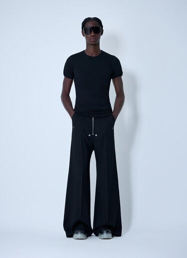 Tailored Wide Bela Pants Rick Owens Tailored Wide Bela Pants Black ric0161004