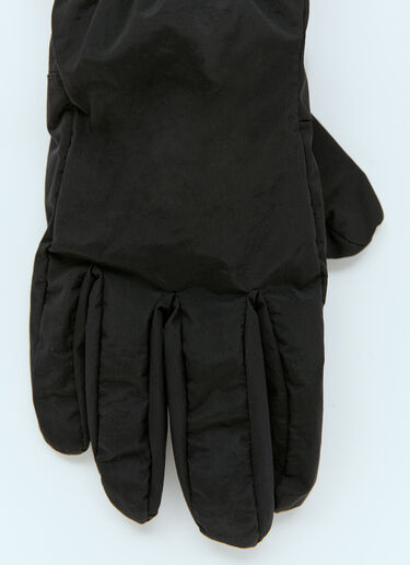 Stone Island Regenerated Nylon Gloves Black sto0154096