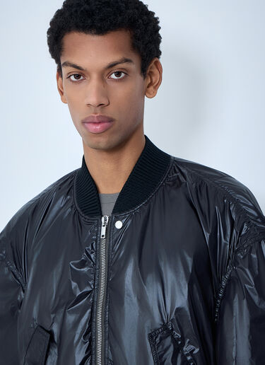 Rick Owens Oversized Bomber Jacket Black ric0163001