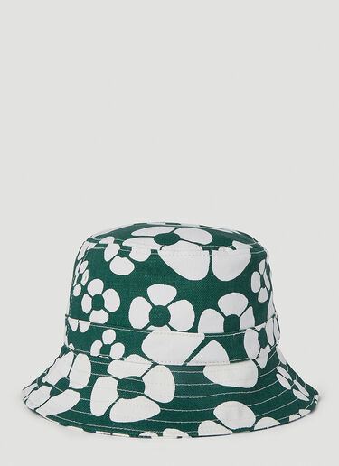 Marni x Carhartt Floral Print Bucket Hat Green mca0250004