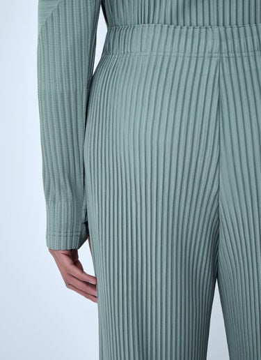 Homme Plissé Issey Miyake Pleated Tapered Pants Olive hmp0163002