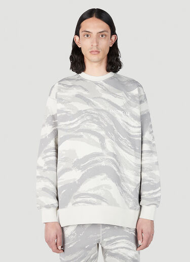 4 Moncler Hyke Graphic Print Sweatshirt in Grey | LN-CC