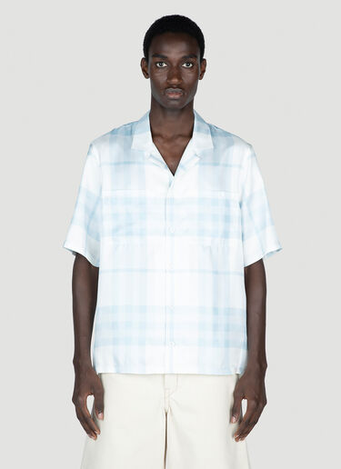 Burberry Reepham Check Shirt Light Blue bur0152003
