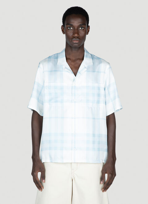 DRx x STEFAN MEIER x LN-CC Reepham Check Shirt White drs0350003