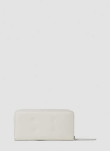 Maison Margiela Continental Wallet White mla0151044