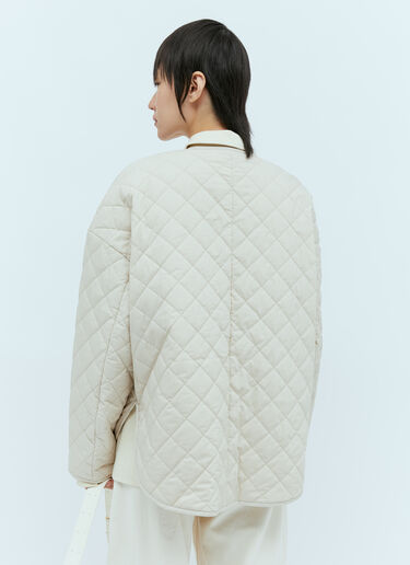 TOTEME Quilted Jacket Beige tot0256004