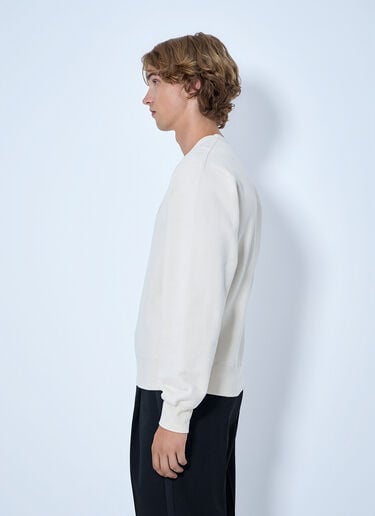 LN-CC® - Saint Laurent: Nouvelle Crewneck - Beige Saint Laurent Nouvelle Crewneck Beige sla0164015