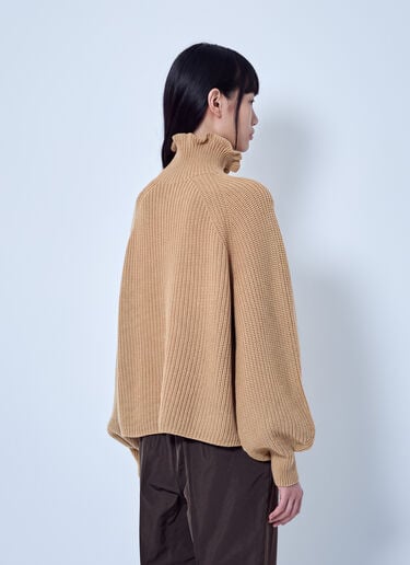 LN-CC® - Max Mara: Ribbed Knit Sweater - Camel Max Mara Ribbed Knit Sweater Camel max0266055