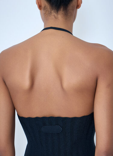 Jacquemus La Maille Tablier Top Navy jac0264017