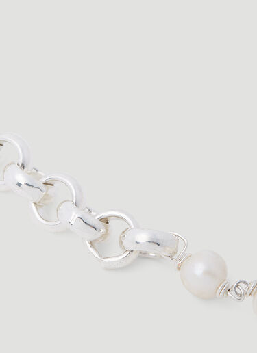 Vampire Pearl Wallet Chain Pearl Octopuss.y Vampire Pearl Wallet Chain Silver prl0353008