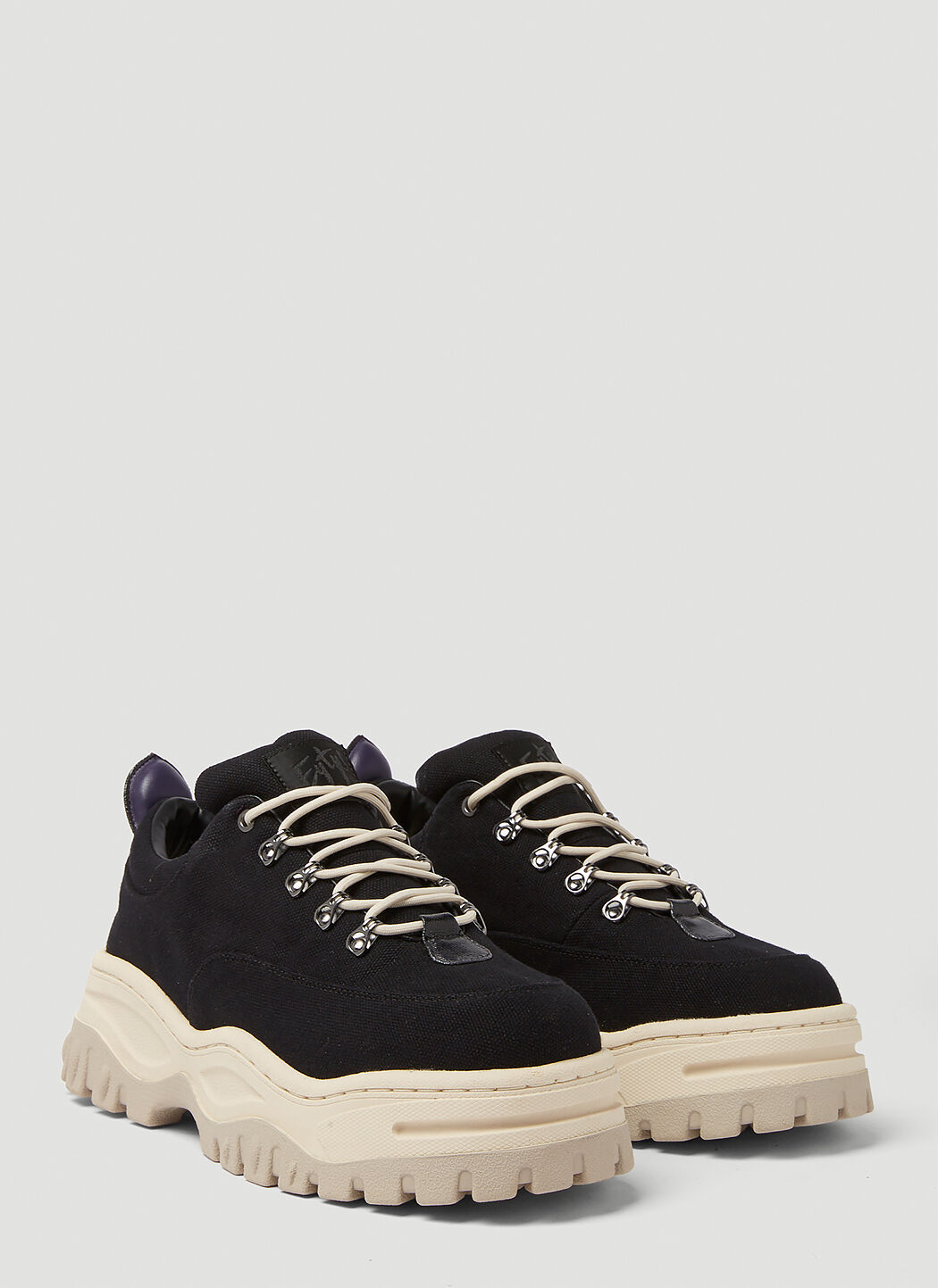 Eytys Angel Canvas Sneakers in Black LN CC