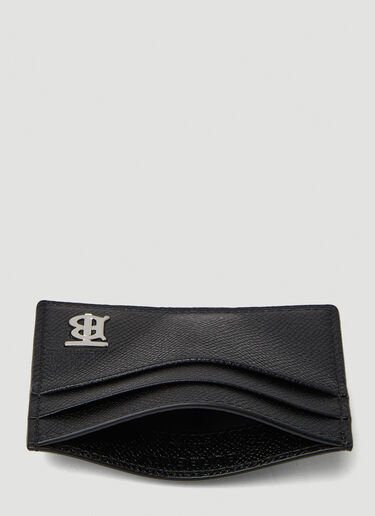 TB Monogram Cardholder Burberry TB Monogram Cardholder Black bur0151095